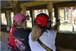 Women shooting pistols