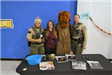 McGruff and police at elementary school
