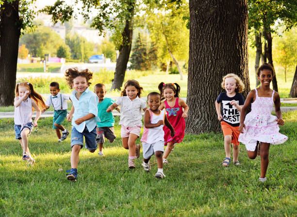 Stock image of children