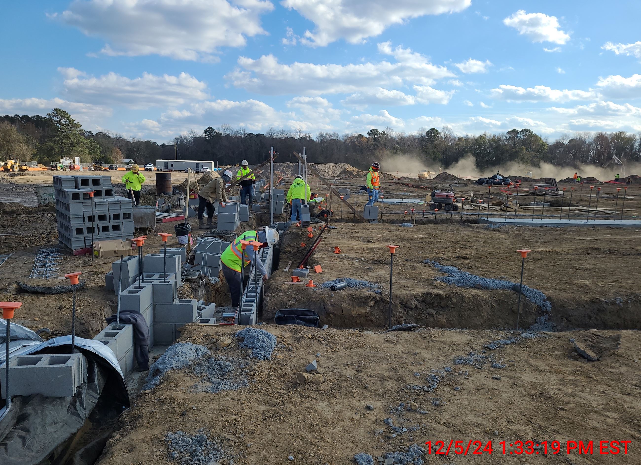 LEC cynderblock install