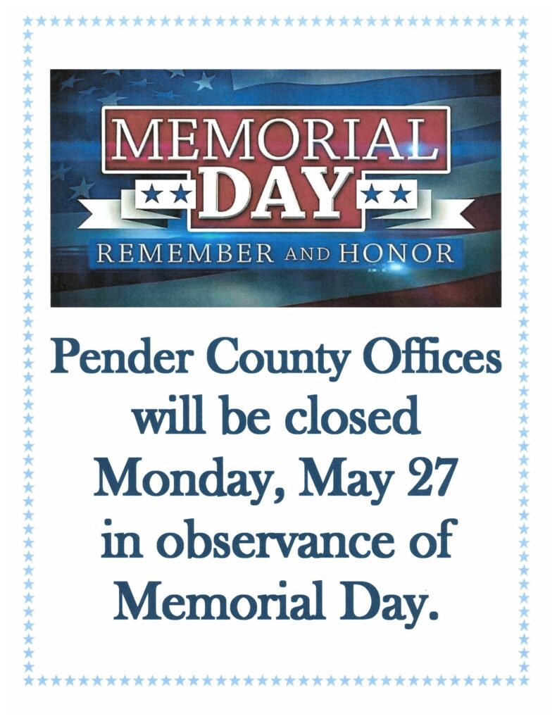 Closed Memorial Day